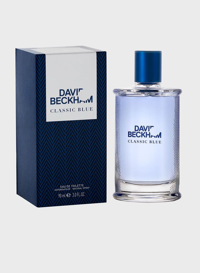 DAVID BECKHAM David Beckham Classic Blue, Eau de Toilette for Him, 90 ml