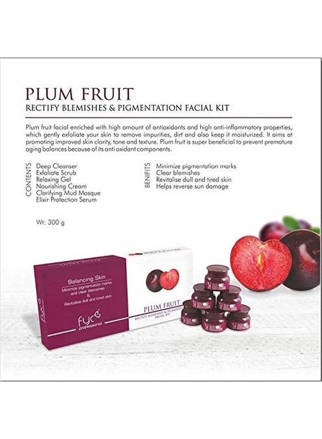 FYC Professional Yavi Cosmetics Plum Fruit Facial Kit - Image 3