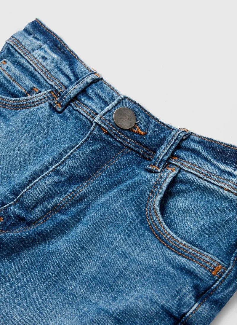 Matalan Boys Light Wash Skinny Jeans