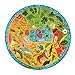 eeBoo 500 Piece Puzzle Biodiversity Jigsaw Puzzle for Adults Circular with 23 Diameter Made with Recycled Board VegetableBased Ink - Image 2