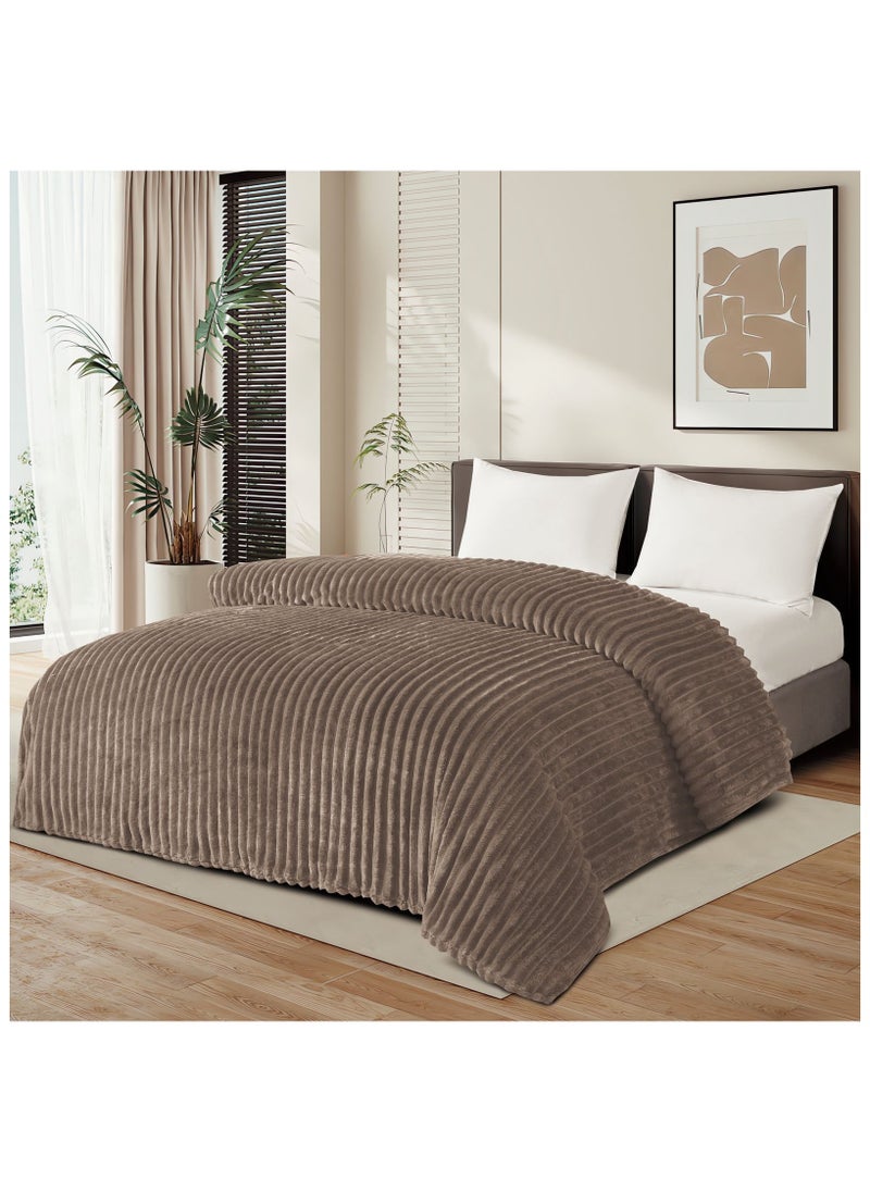 MingLi Soft touch summer bed blanket, 1.5 kg, king size, 220x200 cm 
