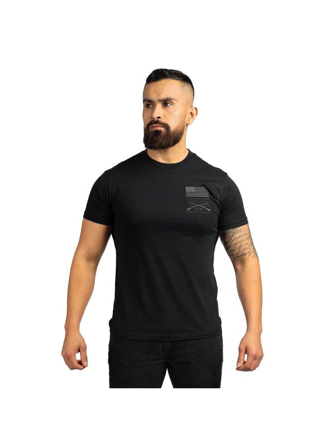 Grunt Style Strength Through Suffering Men's Training T-Shirt (Medium, Black) - Image 1