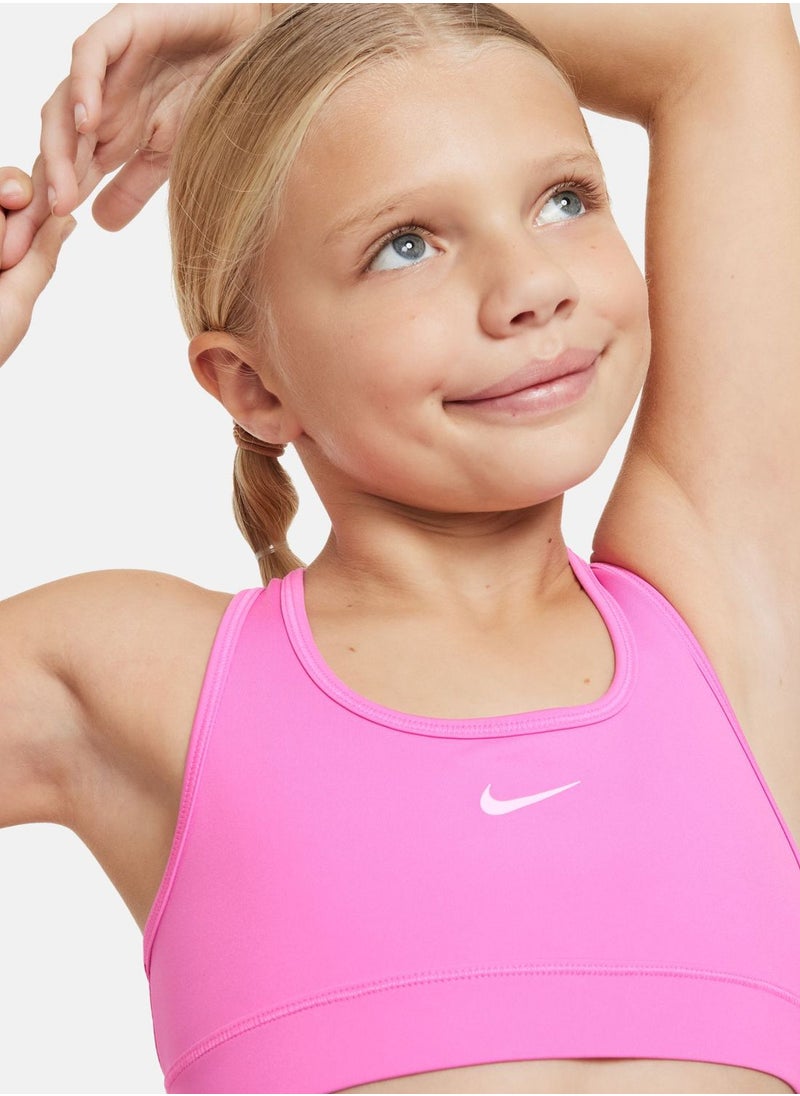 Nike - Youth Dri-Fit Swoosh Bra - Image 1