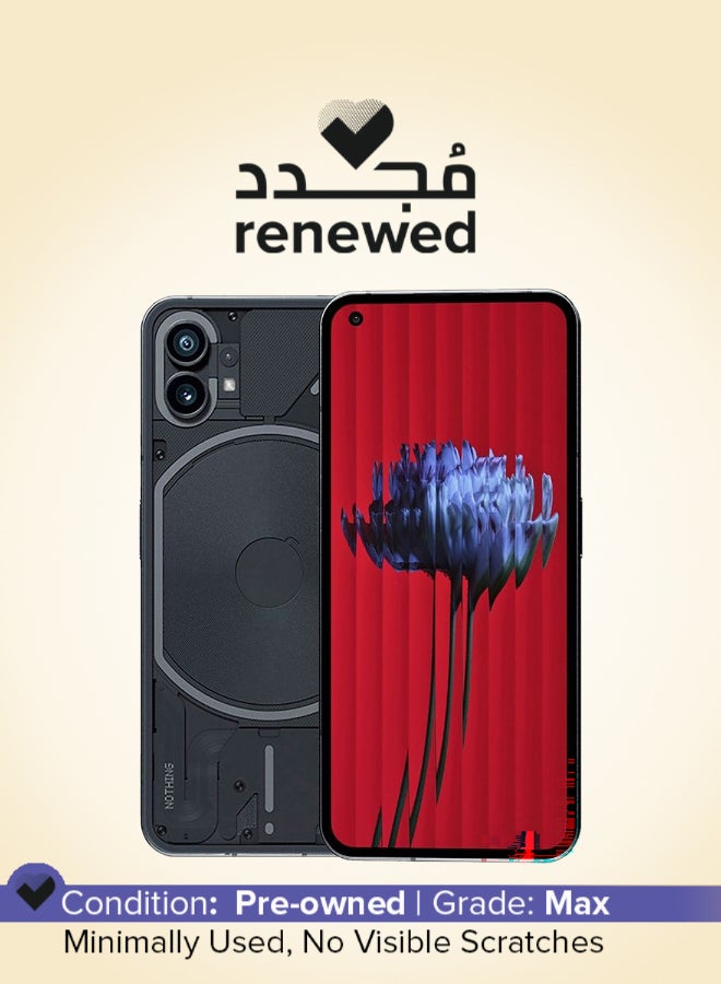 Nothing Renewed - Phone 1 5G Dual SIM Black 8GB RAM 128GB - International Version - Image 1