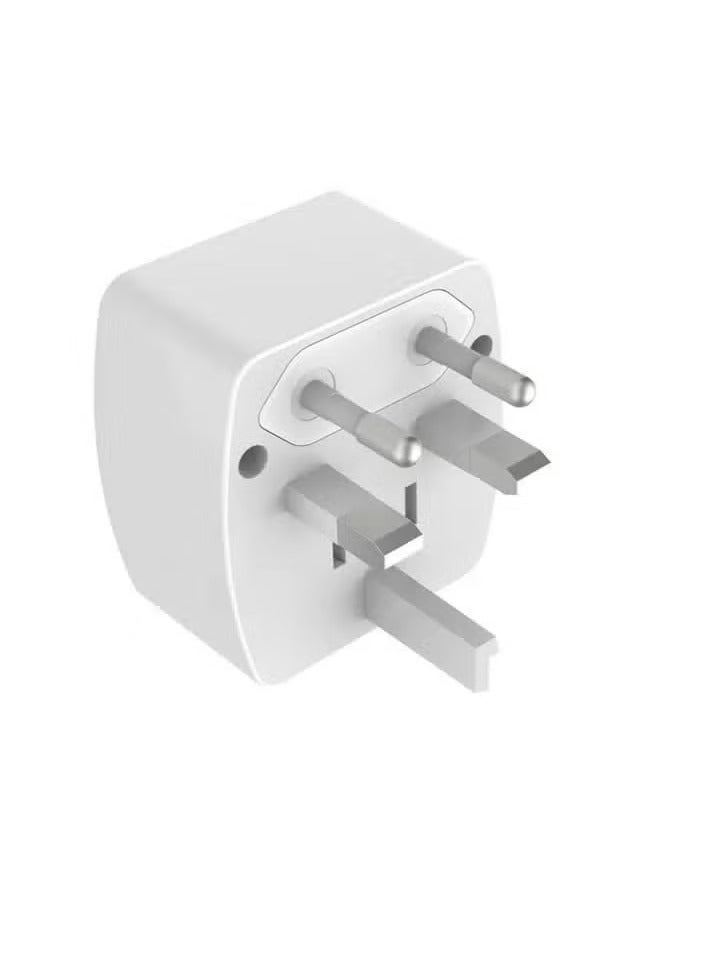 JAJEEK Z4 Multi-Plug Adapter – International Power Travel Adapter Plug for UK, US, EU, Universal Plug for Worldwide Travel, Compact & Safe, Multi-Country Compatibility - Image 1