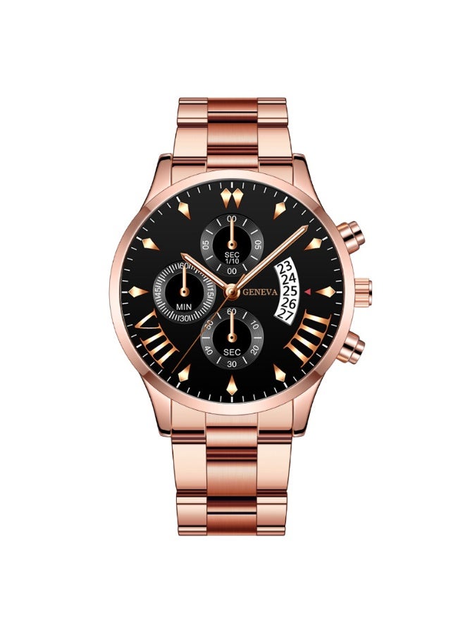 Mark Fairwhale Fashion Calendar Three Eyed Men's Watch