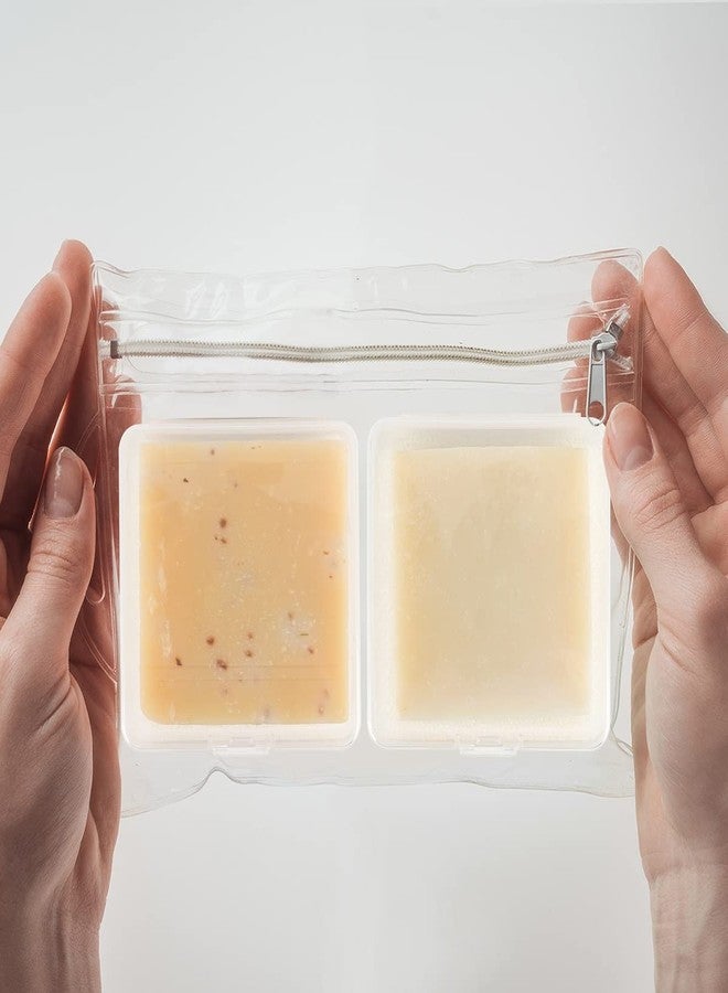 Vonpri Soap Case Box, Vonpri Soap Dish Storage Holder for Shower Home Outdoor Traveling (1Pc Clear) - Image 3