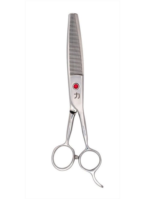 46 Tooth Blender with Flat Gem Stone Tension, Fixed Finger Rest 6.5 Inch, 3.5 Ounce