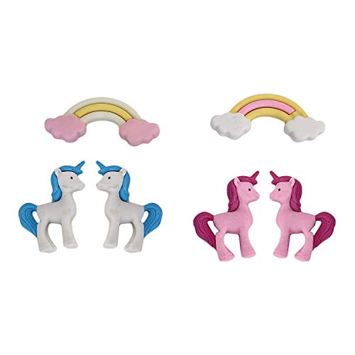 Parteet Magical Unicorn Eraser Pack Set of 2 for Kids - Image 2