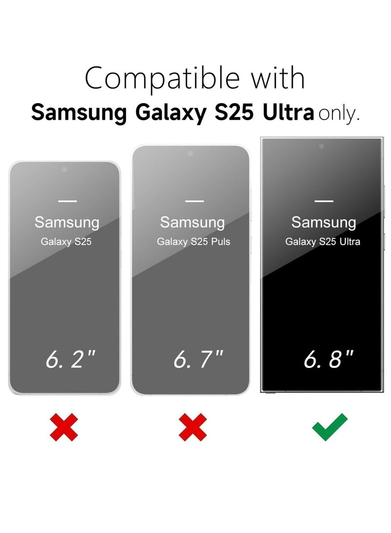 BORTONY Samsung Galaxy S25 Ultra Case Liquid Soft Silicone Gel Rubber Galaxy S25 Ultra Cover Anti Scratch Genuine Phone Case for Galaxy S25 Ultra 6.8 inch - Image 2