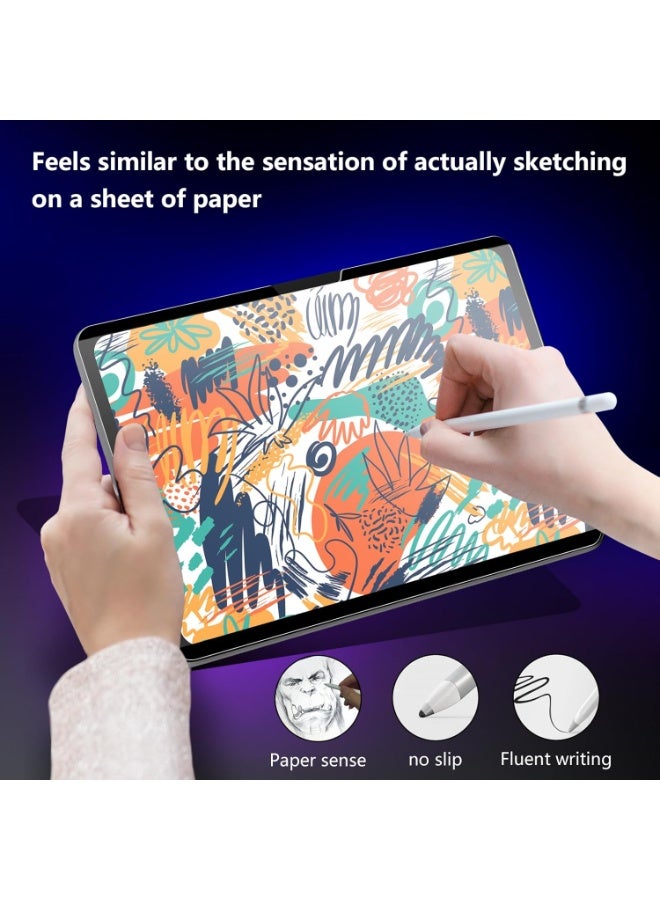 [1 Pack] Magnetic Paper Screen Protector for 2026 iPad Air 8th (M4)/2025 iPad Air 7th (M3) 11 Inch & 2024 iPad Air 6th (M2) 11"/iPad Pro 11 M5 2025&iPad Pro 11 M4 2024, Feel Like Write and Draw on Paper,Matte Finish Detachable Anti-Glare Film,Reusable, Removable, - Image 3