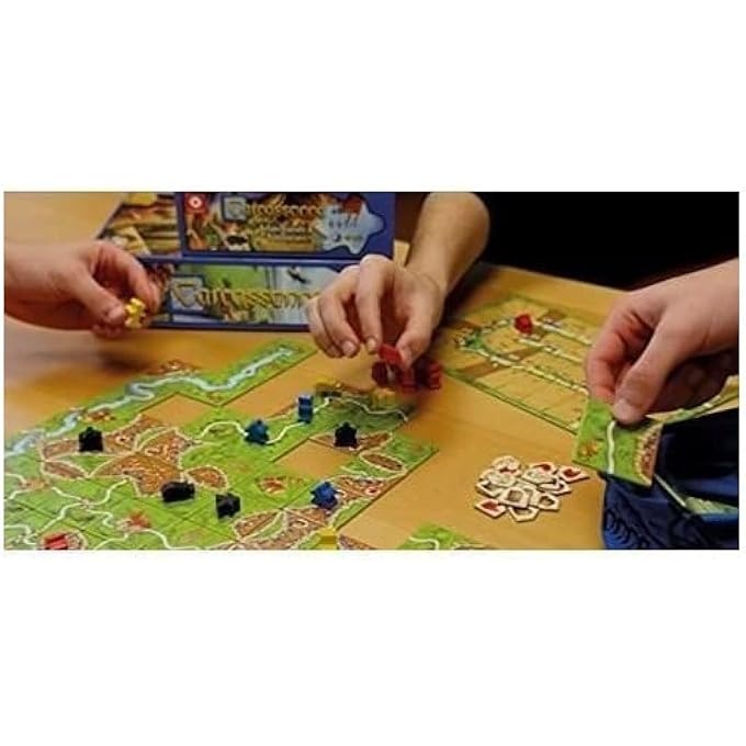Asmodee Carcassonne Strategy Construction Fantasy Game  2 to 6 Players Age 8 30 Min Playtime - Image 3