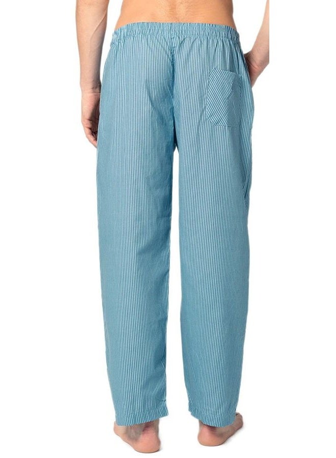 Andrew Scott Men's 2 Pack Super Soft Woven Pajama & Sleep Long Lounge PJ Pants (2 Pack- Blues, Large) - Image 3