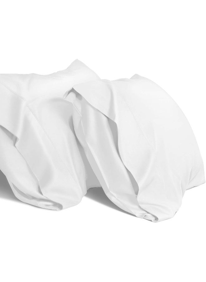 WishSmile Bamboo Pillowcases White 20x30  - Image 1