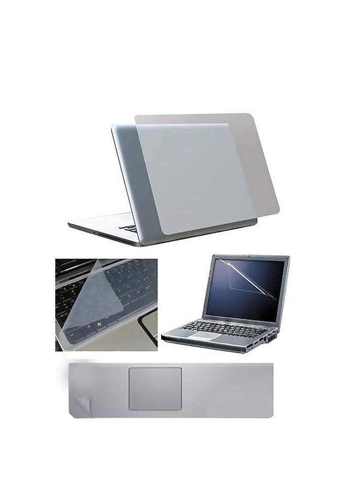 4 in 1 Laptop Sticker size 15.6 - Image 1