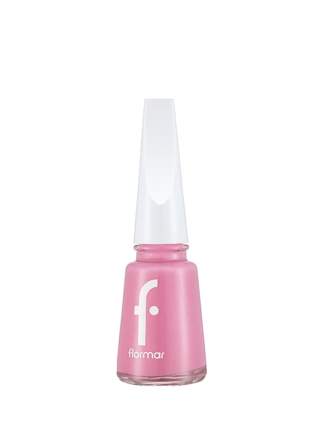 flormar Nail Enamel - 555 Pink Flare - Image 1