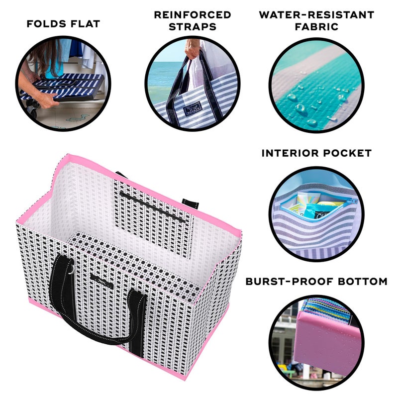 SCOUT Original Deano - Large Utility Tote - Open Top Beach, Pool, Work, Shopping Bag - Image 4