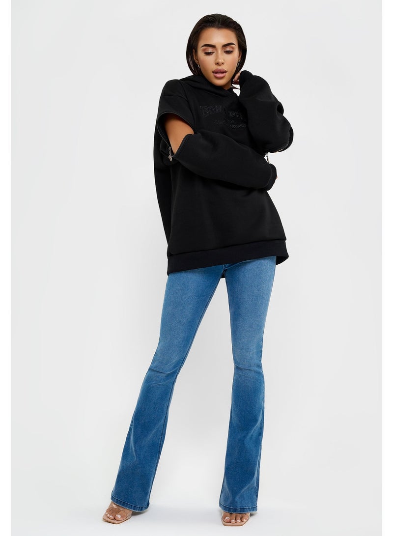 Bona Fide Women’s Hoodie Oversized Cotton Sweatshirt, Cozy Casual Pullover for Everyday Wear - Image 3