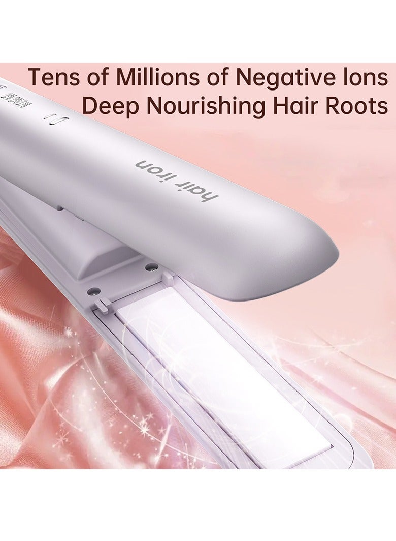 عام Mini Hair Straightener, Cordless Mini Hair Straightener, Using Ceramic Coated Panels with 3 Heat Settings, Hair Straightener for All Hair Types. - Image 3