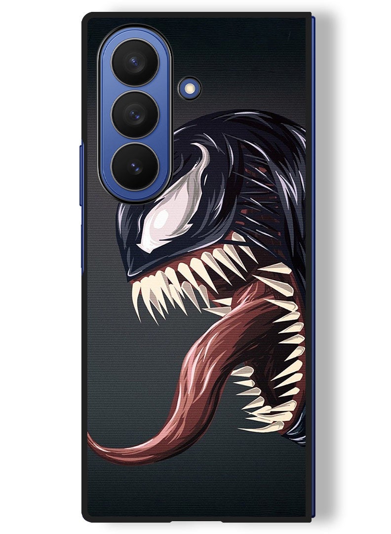 Theodor Case Compatible with Samsung Galaxy Z Fold 7 - 8 Inch Protection Shockproof Bumper Cover Venom - Image 1