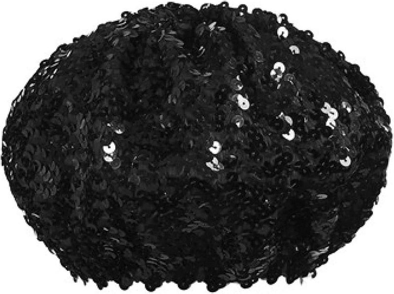 Sequins Beret Hat For Women Diamond Decoration Party Dance Walking Fashion Cap - Image 2