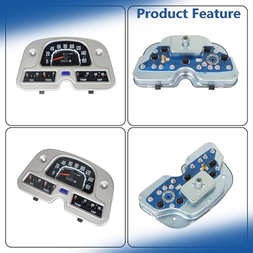 Silscvtt استبدال مجموعة عدادات المتر لسيارة لاند كروزر FJ40 FJ45 BJ40 1975-1980 استبدال لرقم 83100-60180 8310060180 - Image 3