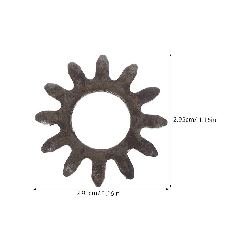 Manual Pasta Maker Roller Replacement Parts 12 Tooth 13mm Bore 2 Pieces - Image 3