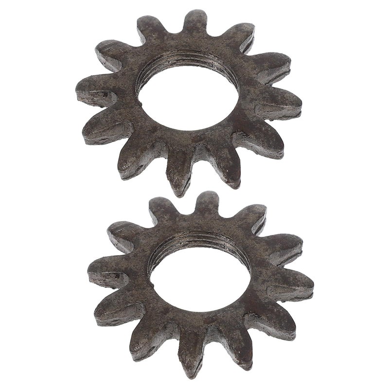 Manual Pasta Maker Roller Replacement Parts 12 Tooth 13mm Bore 2 Pieces - Image 2