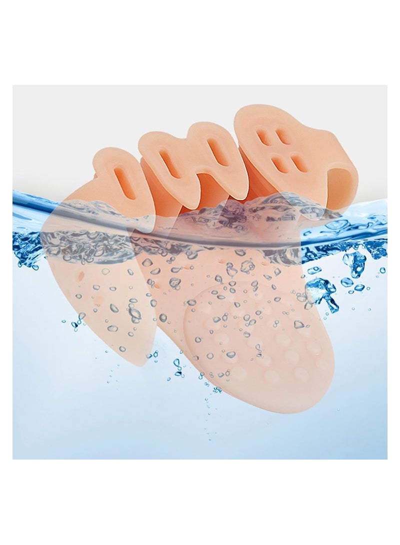 KASTWAVE 2 Pairs Toe Splitter, 5-hole Toe Stretcher, Soft Gel Toe Spacers to Correct Toes, Toe Corrector, Bunion Corrector for Women Men Toe Straightener Toe Stretcher Big Toe Separators - Image 5