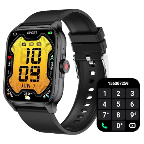 DrNanhai Smart Watch for Men Women(Answer/Make Call), 2025 New Smartwatch 1.85" HD Fitness Watch with 100+ Sport Modes, Heart Rate, Sleep Monitor, Pedometer, IP68 Waterproof Activity Tracker for Android iOS - Image 1