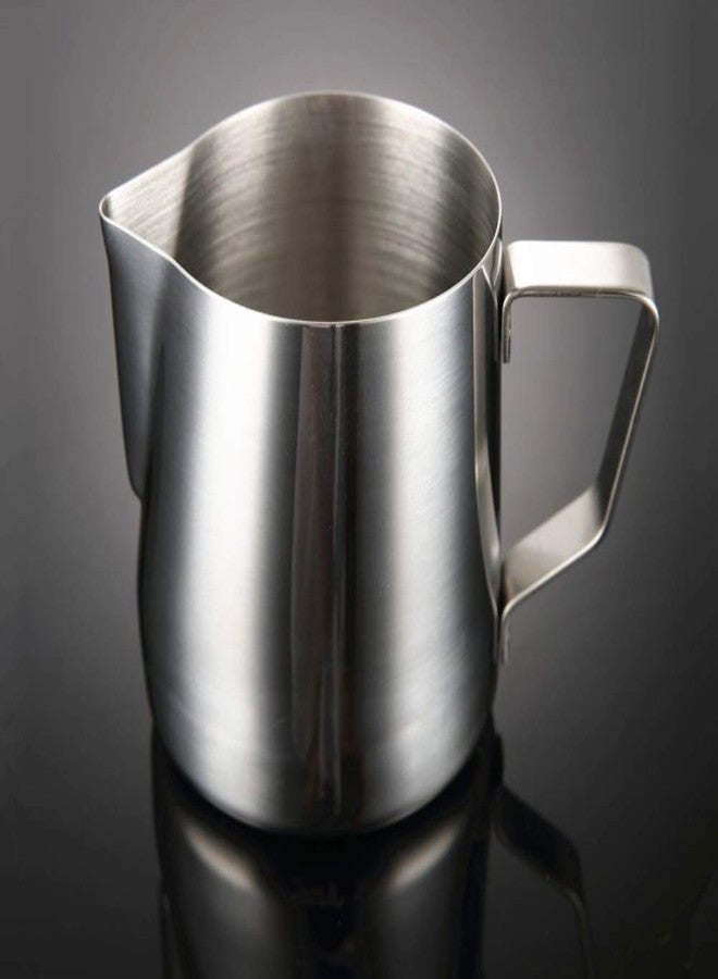FINALITY Stainless Steel Milk Frothing Pitcher for Coffee, Latte Maker Cappuccino Coffee Jug (Large 900ml) - Image 3