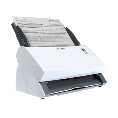 Ambir Technology ImageScan Pro 340 40ppm High-Speed ADF Scanner for Windows PC and Mac, White - Image 3