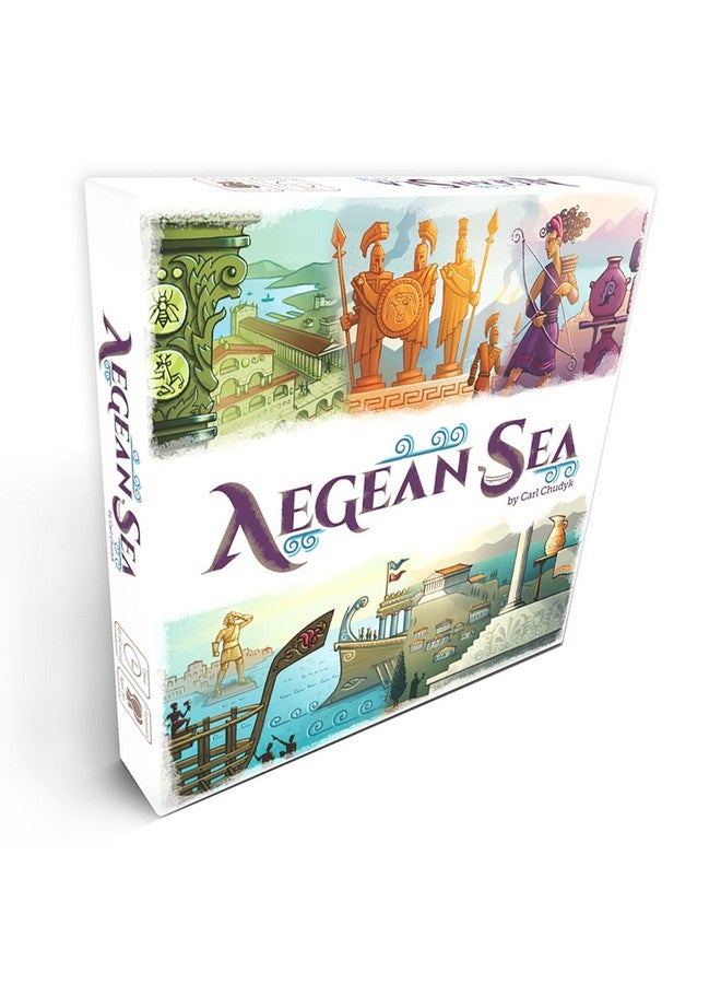Asmadi Games: Aegean Sea - Strategy Card Game, Take Charge of Ancient Peoples, Ages 14+, 2-5 Players, 20 Min Per Player - Image 1