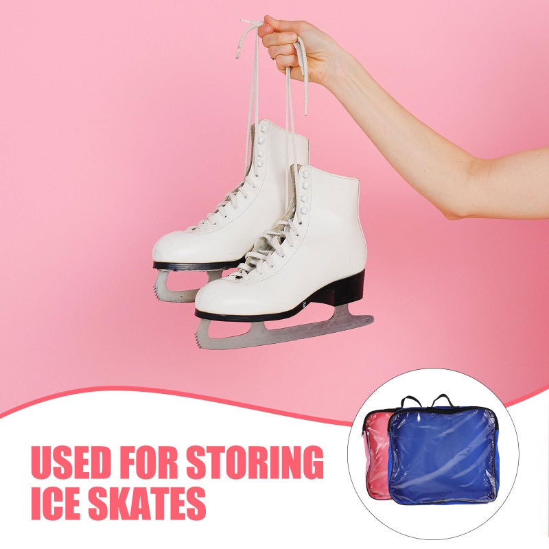 Inline Skates Roller Skates Shoulder Bag Set 2Pcs Wear Resistant Polyester Carrying Case Storage Organizer - Image 4