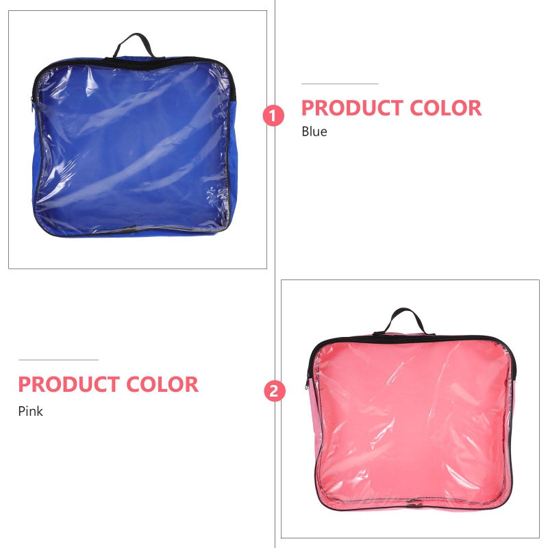 Inline Skates Roller Skates Shoulder Bag Set 2Pcs Wear Resistant Polyester Carrying Case Storage Organizer - Image 5