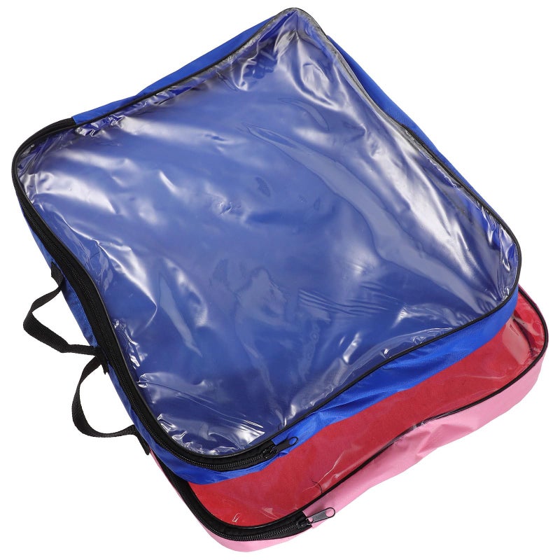 Inline Skates Roller Skates Shoulder Bag Set 2Pcs Wear Resistant Polyester Carrying Case Storage Organizer - Image 2