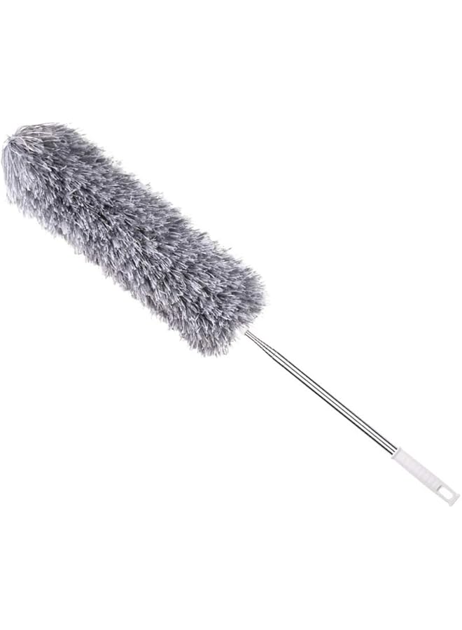 erorex Stainless Steel Household Duster Microfiber Dusters Flexible Bendable Dusting Cleaner With Handle For Cleaning High Ceiling Furniture - Image 5