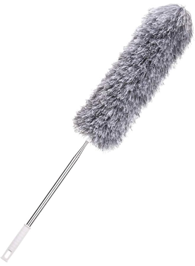 erorex Stainless Steel Household Duster Microfiber Dusters Flexible Bendable Dusting Cleaner With Handle For Cleaning High Ceiling Furniture - Image 1