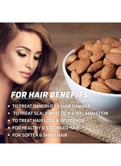 Nuerma Science Almond Oil For Hair and Skin 200ML  - Image 3