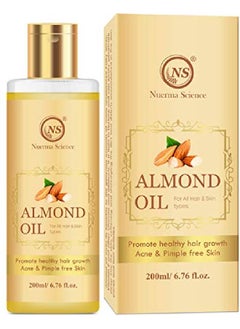 Nuerma Science Almond Oil For Hair and Skin 200ML  - Image 2