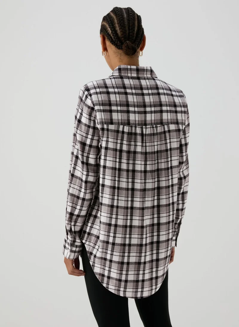 Matalan Grey Check Shirt