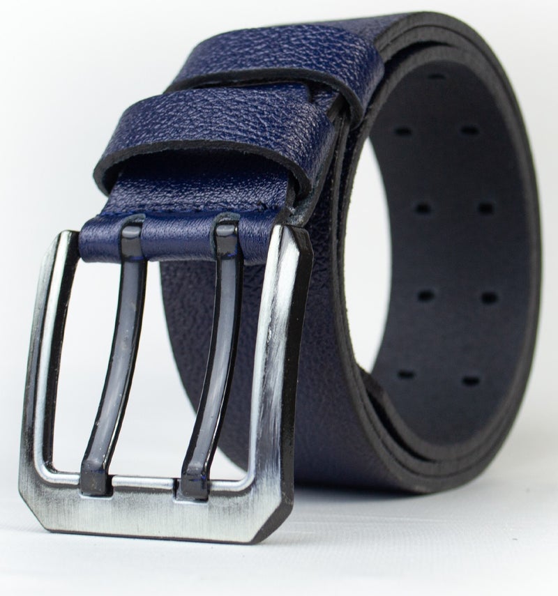 Gayış Special Oval Boxed Buffalo Leather Men's Jeans Trouser Belt Gift Dowry Belt - Image 1