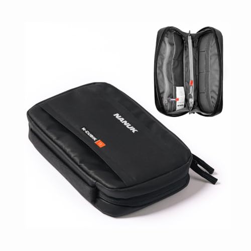 NANUK NCubik T1 Camera Bag Insert Compact WaterResistant Pouch Shockproof Protective Camera Insert for Backpack Perfect for Accessories Gear 10 x 63 x 2 - Image 1
