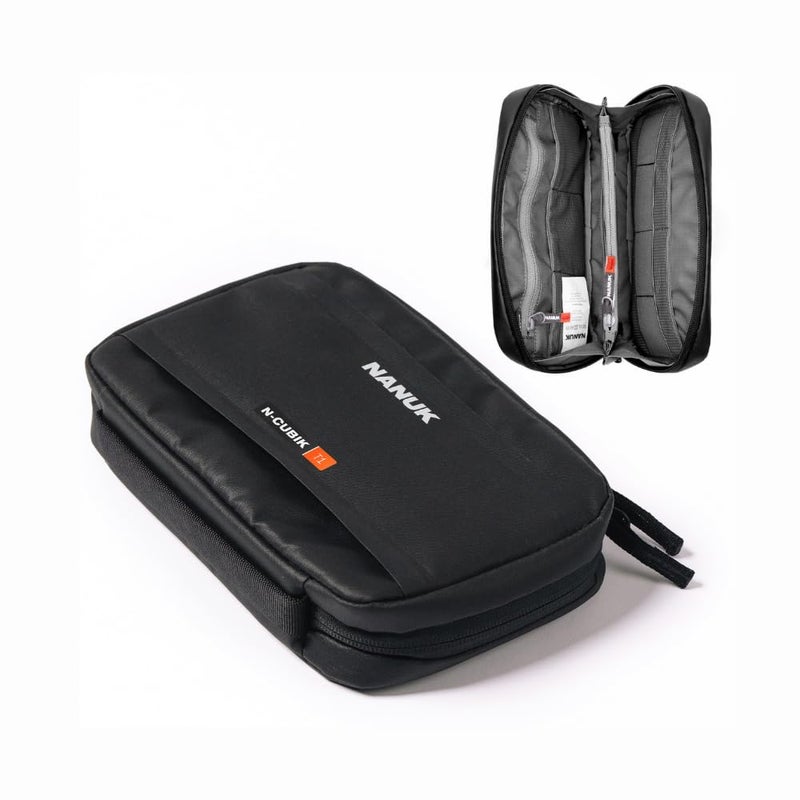 NANUK NCubik T1 Camera Bag Insert Compact WaterResistant Pouch Shockproof Protective Camera Insert for Backpack Perfect for Accessories Gear 10 x 63 x 2 - Image 2