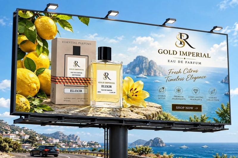 IMPERIAL Gold Imperial Elixir Eau de Parfum , 80ml - Citrus & Vanilla Scent - Image 5