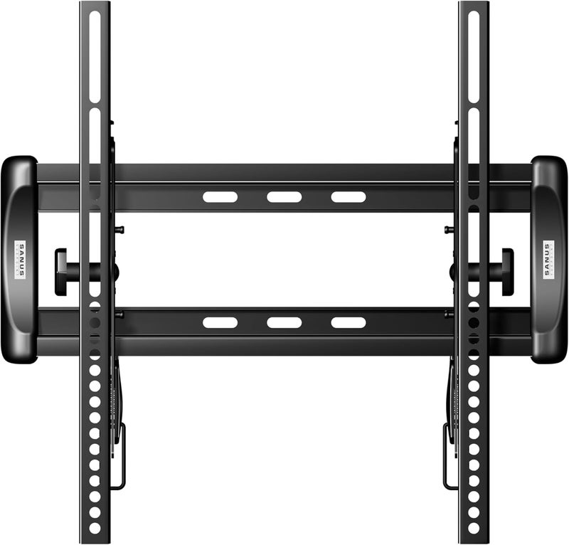 Sanus Tilting TV Mount - Universal 32 to 55 inch TV Wall Mount w/Low Profile Design - Easy DIY Install Includes Lateral Shift & All Hardware - Image 1