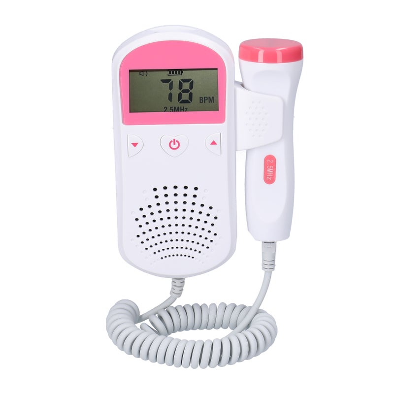 Household Fetal Doppler Baby Prenatal Heart Monitor LCD Display Fetus-voice Meter Pregnant Woman Daily Care Product - Image 1