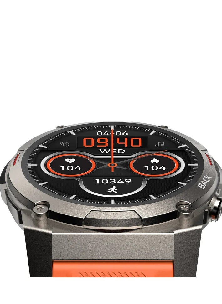 HiFuture - Futurego Mix2 Bluetooth Calling Smartwatch - Orange - Image 1