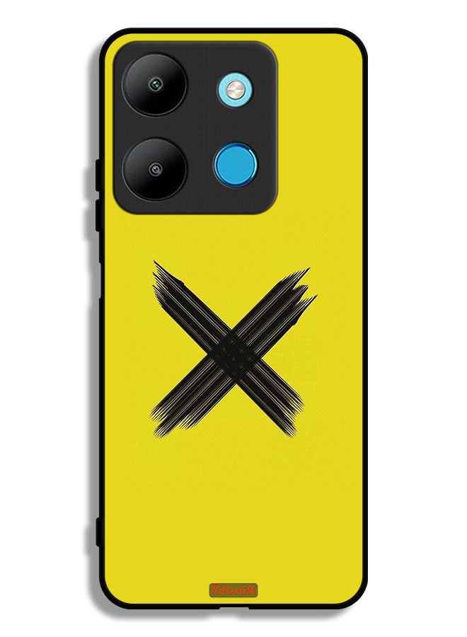 Tolwak Infinix Smart 7 Protective Case Cover X Pattern - Image 1