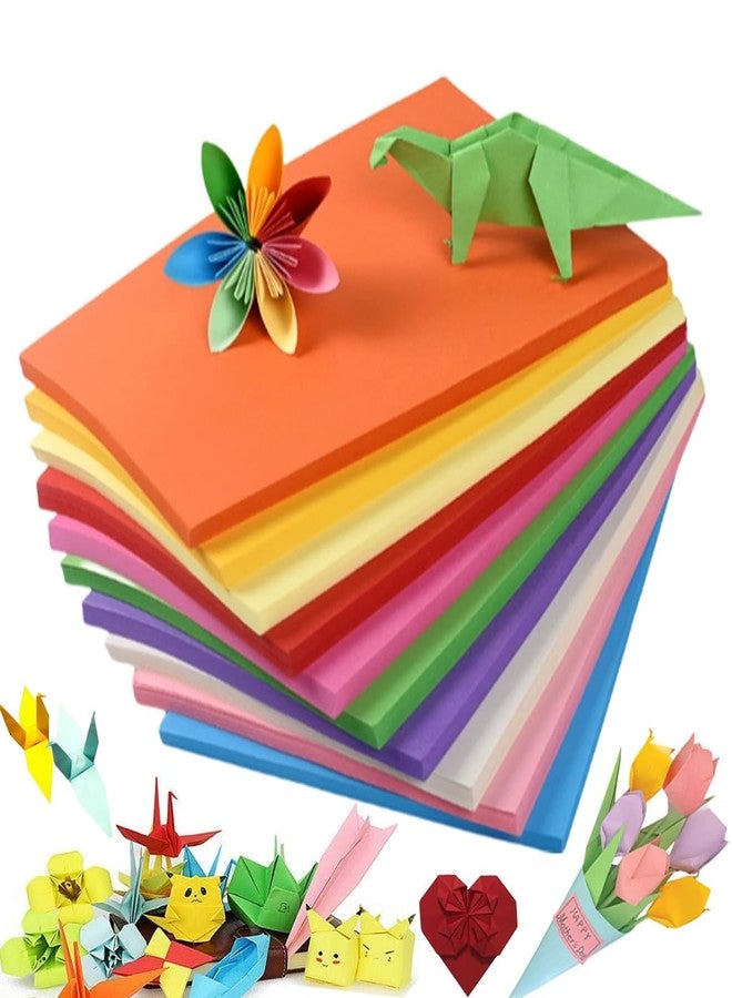 YOUNGWELL Premium A4 Colored Paper 100 Sheet, 80GSM Craft Papers for Origami, Kids Crafts & Professional Printer Copy Paper for School, Office| 10 Assorted Colors Double-Sided, Tear-Resistant & Acid-Free - Image 1